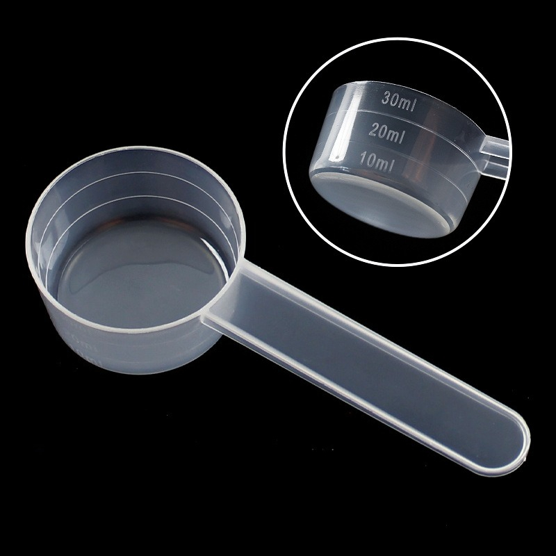 Sugar Scrub Coffee - 5/10 個、15 グラム/30 ミリリットル計量スプーン液体砂糖コーヒープロテインミルクパウダープラスチック平底スクープ家庭用キッチンガジェット