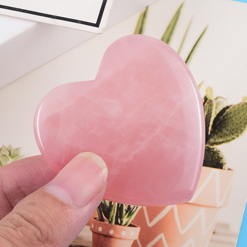 Gua Sha Tool Rose Quartz - ピンククォーツのハート型フェイシャルマッサージャー,美容ツール,健康製品,ガラススクレーパー,ネックスキンマッサージャー,安全性