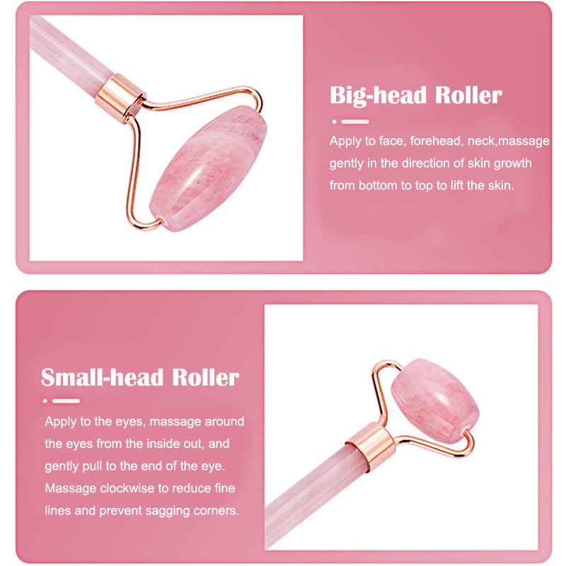 天然ヒスイローラー瓜沙スクレーパーセット美顔器ローラーヒスイ - Gua Sha Tool Rose Quartz のレビューと価格