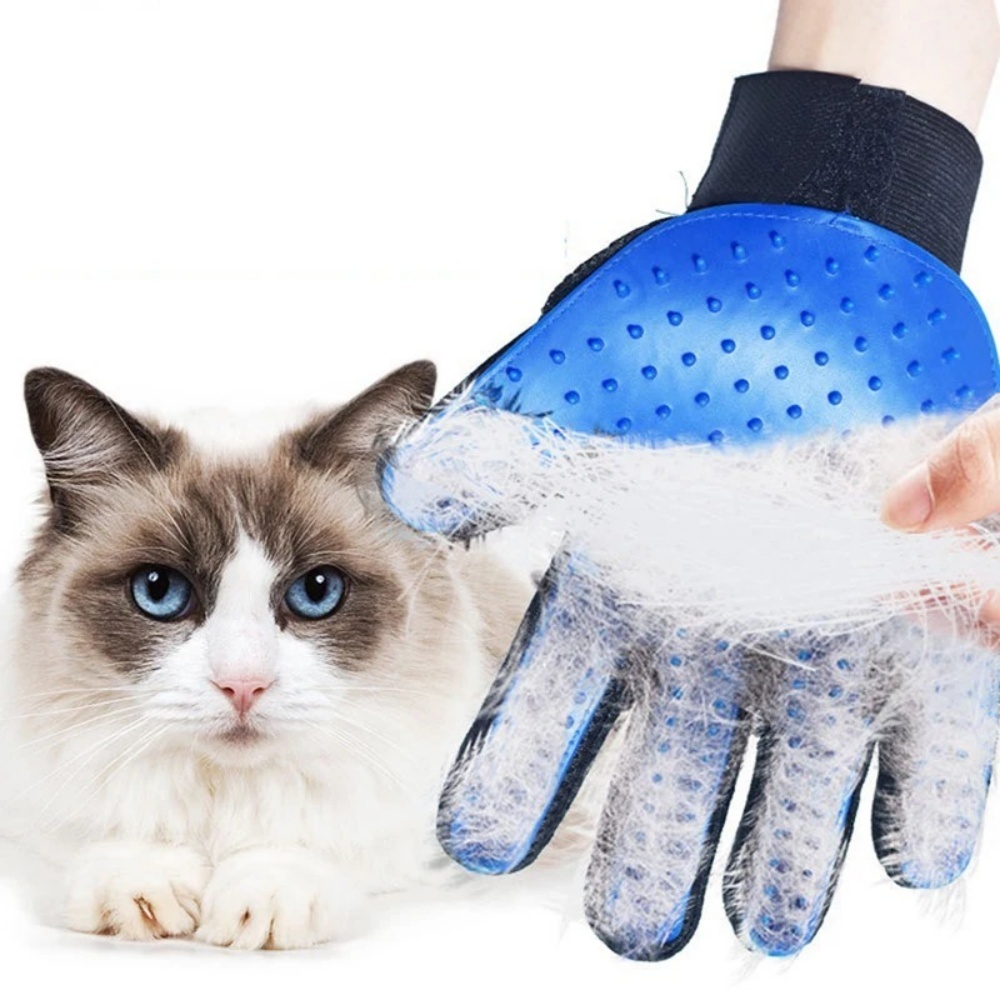 ペットグルーミンググローブヘアリムーバーブラシ、猫犬用脱毛マ - Hair Spa Wellness のレビューと価格