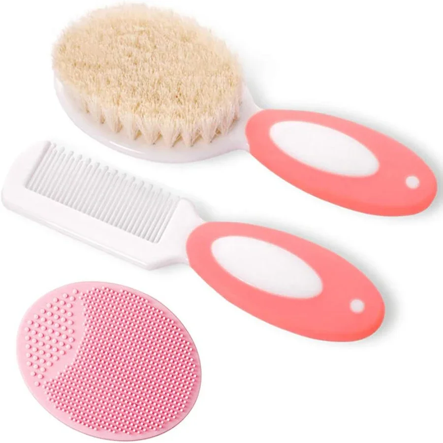 新生児と幼児のためのヘアブラシのセット,柔らかい毛とシリコー - Hair Spa Wellness のレビューと価格