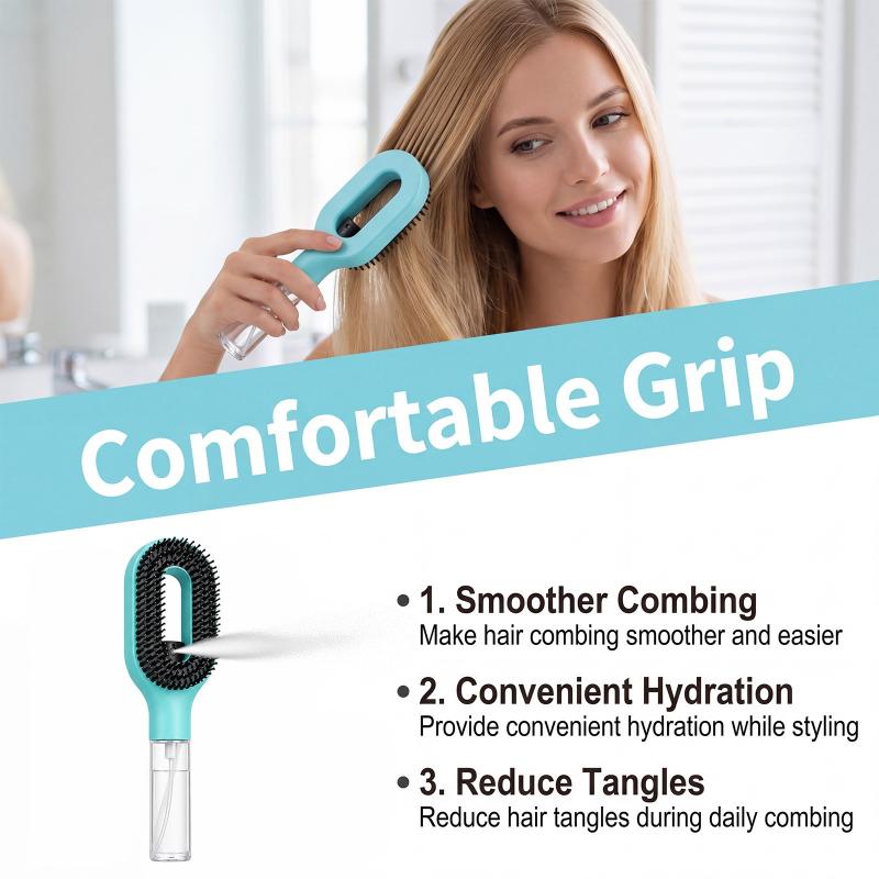 (BF06) 1Pc スプレーヘアブラシ詰め替え可能な液体水 - Hair Spa Wellness のレビューと価格
