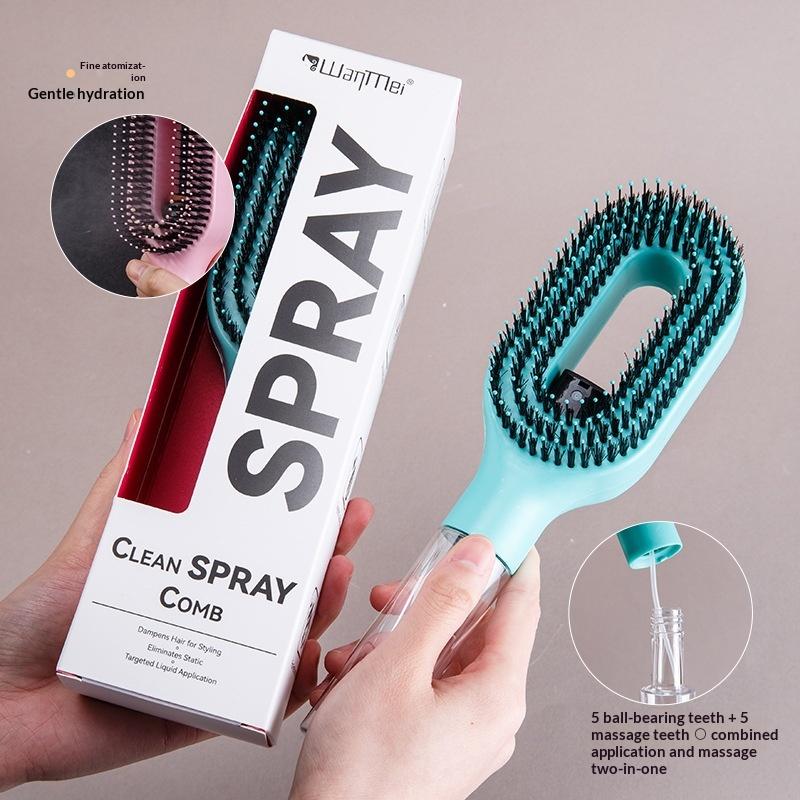 (BF06) 1Pc スプレーヘアブラシ詰め替え可能な液体水 - Hair Spa Wellness のレビューと価格