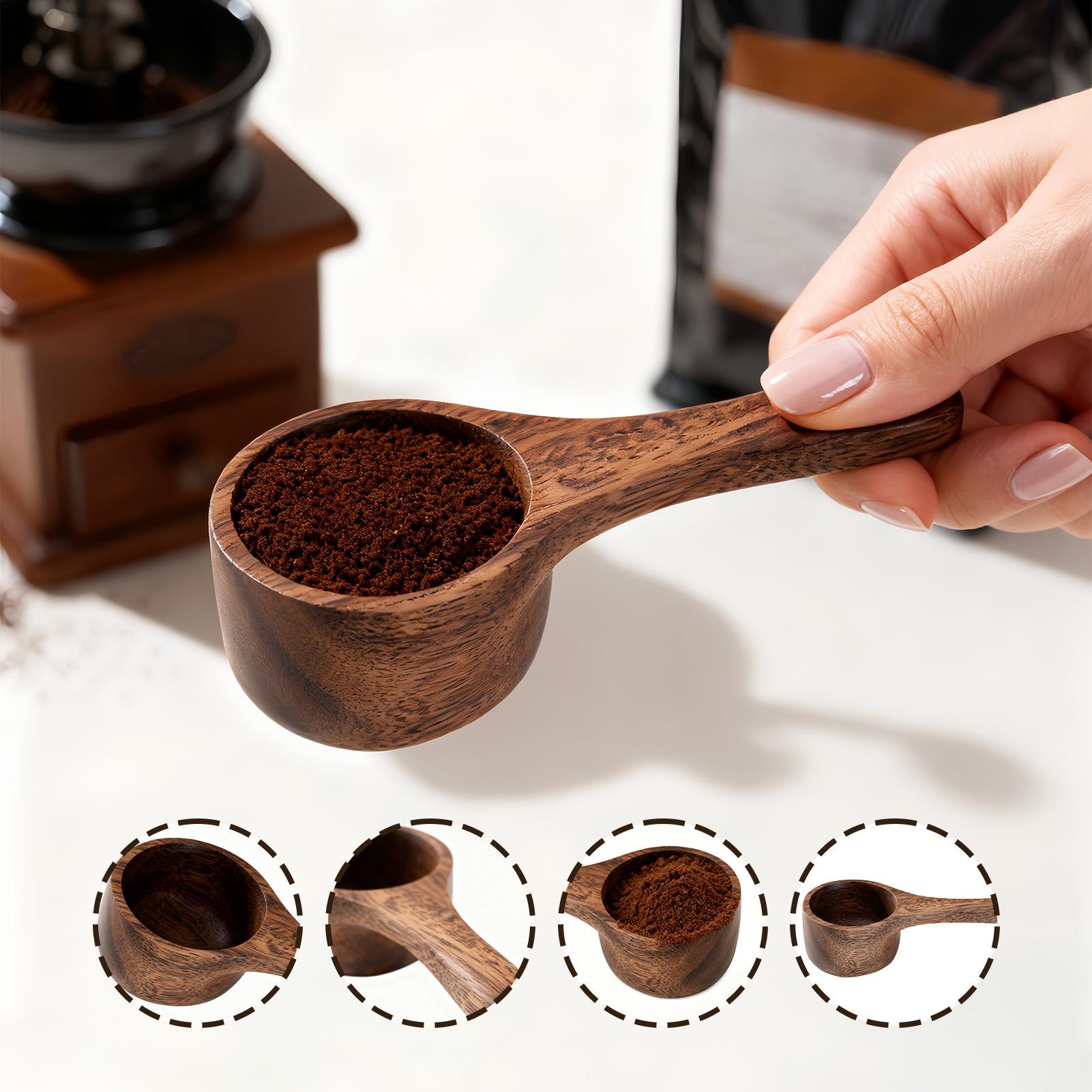 木製コーヒースクープ計量スプーン多目的キッチンツール器具砂糖 - Sugar Scrub Coffee のレビューと価格