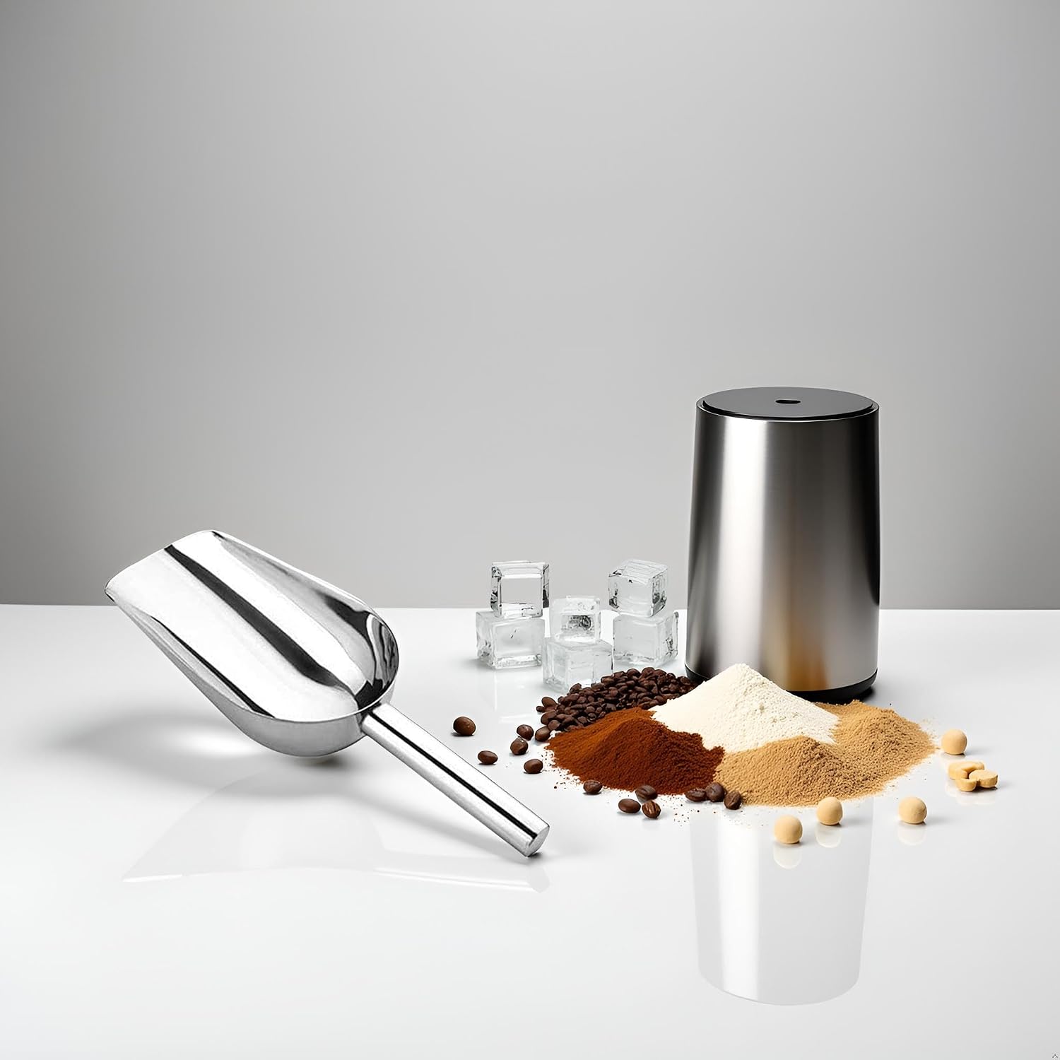 10インチ厚みのあるステンレス製アイススクープ、多機能フード - Sugar Scrub Coffee のレビューと価格