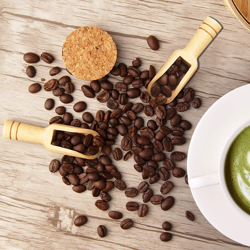 2/5 個木製コーヒースクープセットミニ計量スプーン塩砂糖ミ - Sugar Scrub Coffee のレビューと価格