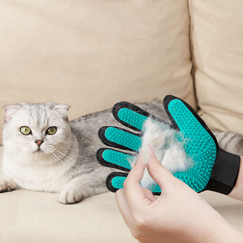 ペットグルーミンググローブ、猫と犬用の優しい毛取りミット、入 - Hair Spa Wellness のレビューと価格