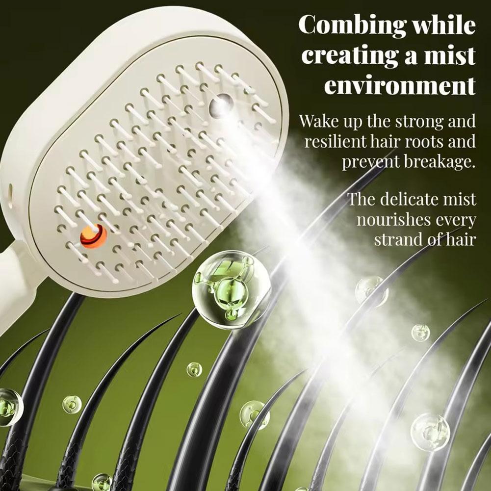 電動スプレーヘアブラシ 充電式ウォータースプレーヘアブラシ  - Hair Spa Wellness のレビューと価格