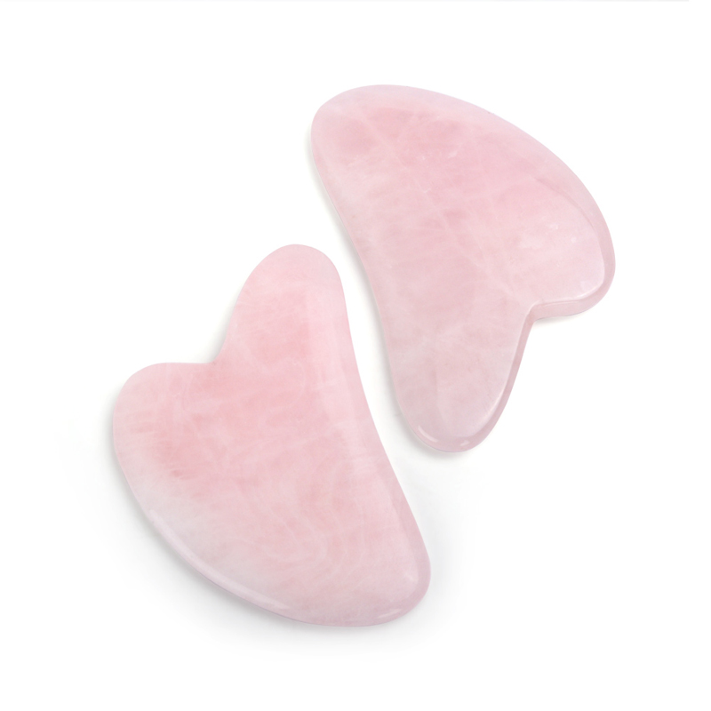 ヒスイguashaマッサージツール天然石スクレーパー中国gu - Gua Sha Tool Rose Quartz のレビューと価格