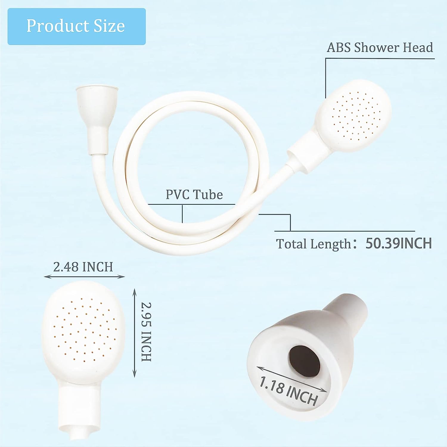 ポータブル洗面器,シャワースプレー,シャワーノズル,高速接続 - Hair Spa Wellness のレビューと価格